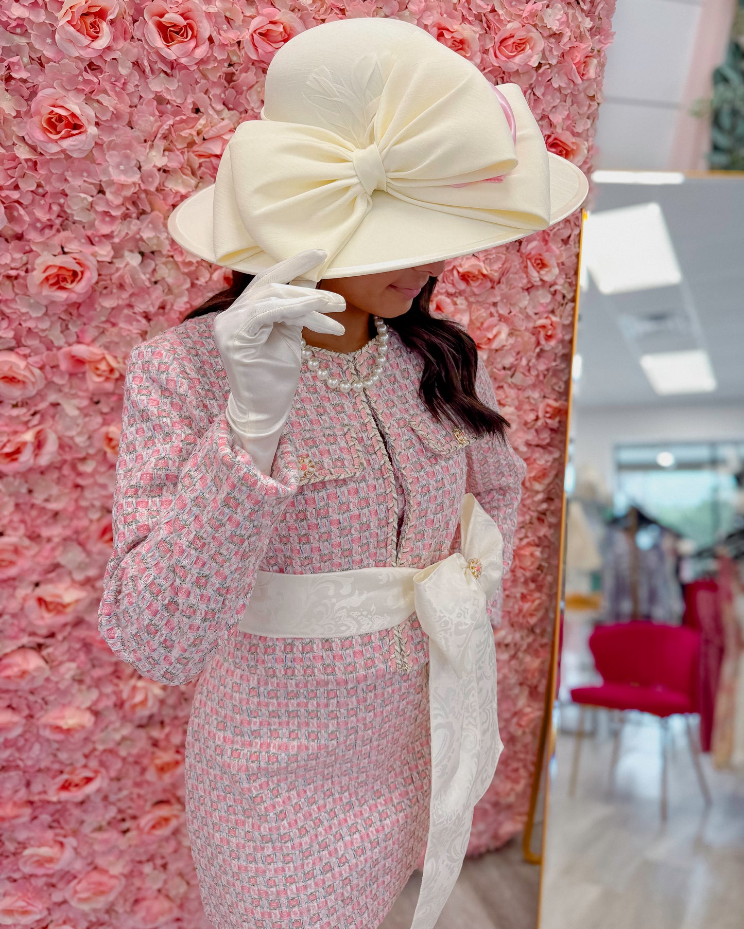 INA 31102 (DRESS + JACKET SET)