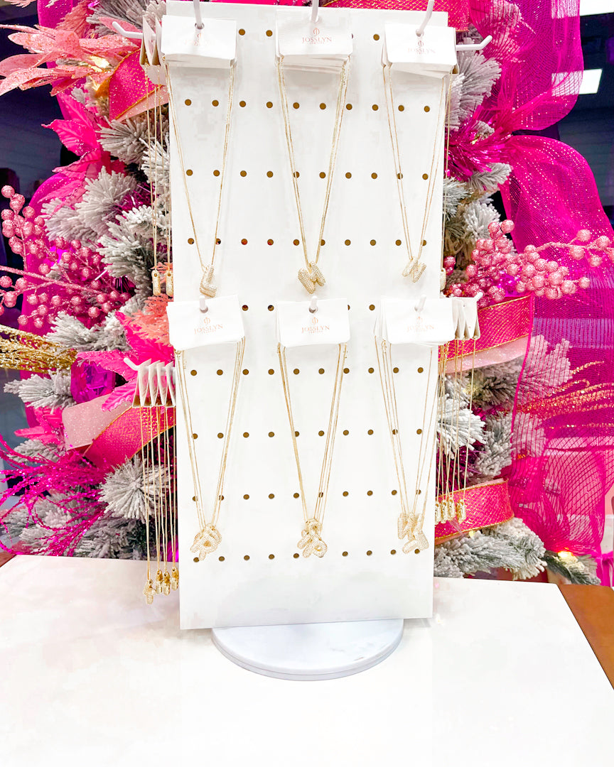 Designer Inspired Initial Necklace