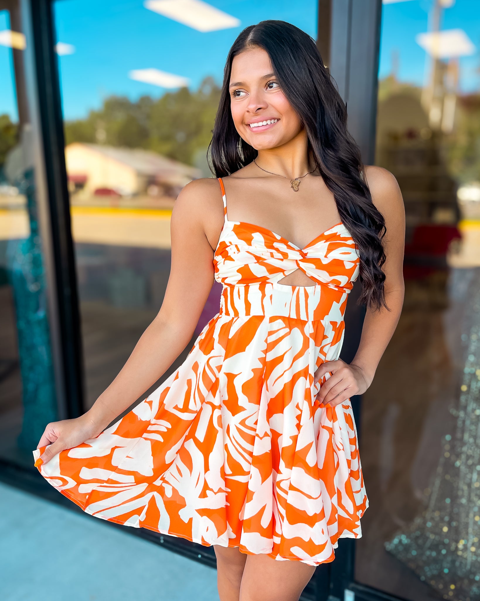 PINA COLADAS PLEASE BABYDOLL DRESS