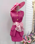 ELLE TWEED VEST SET 5988