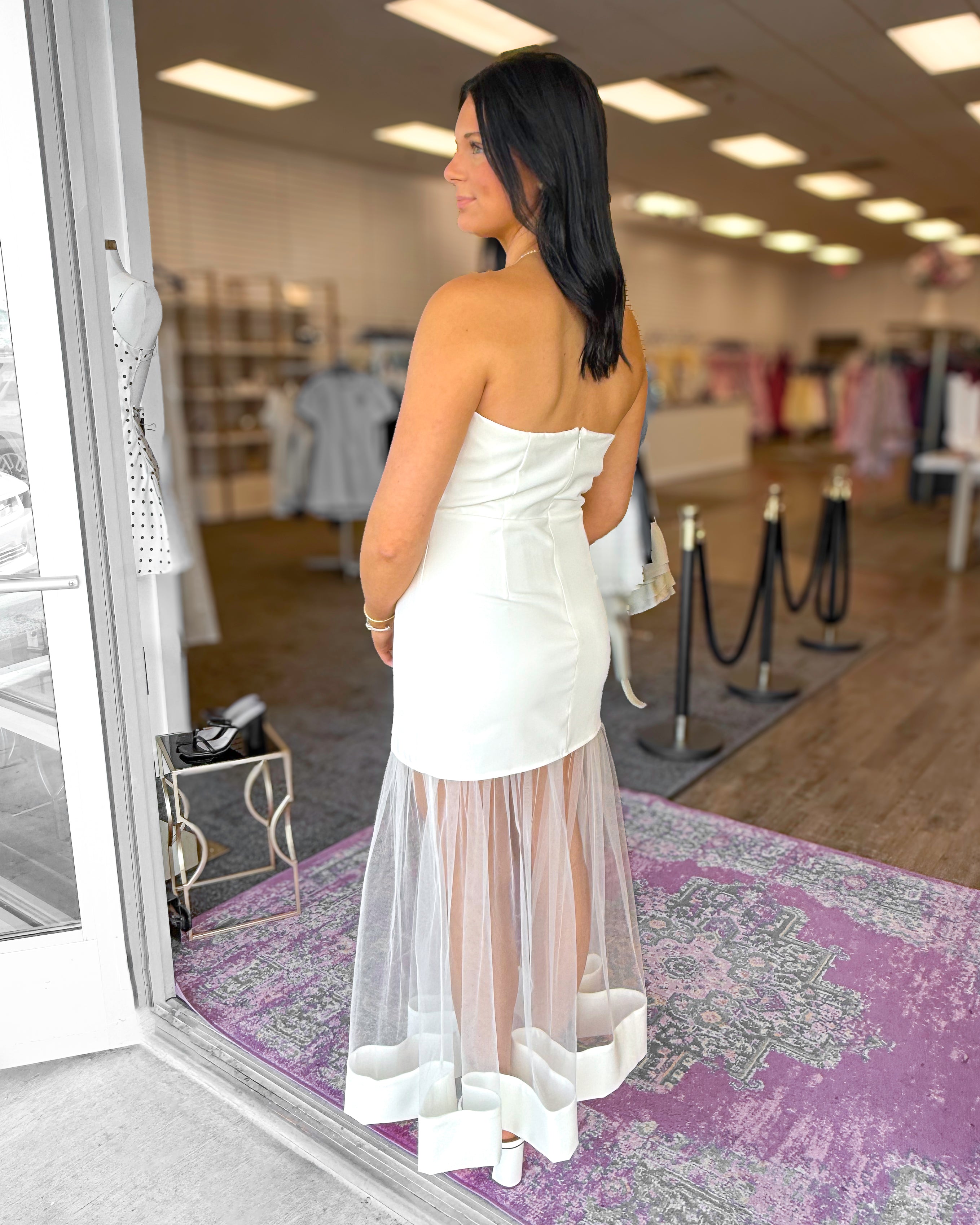 BRIDE TO BE TULLE MIDI