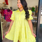 ON THE BOARDWALK TIERED BABYDOLL DRESS