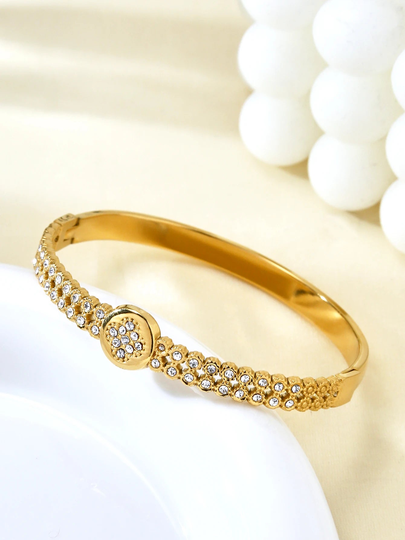 Designer Inspired Stainless Steel Cuff Bracelet