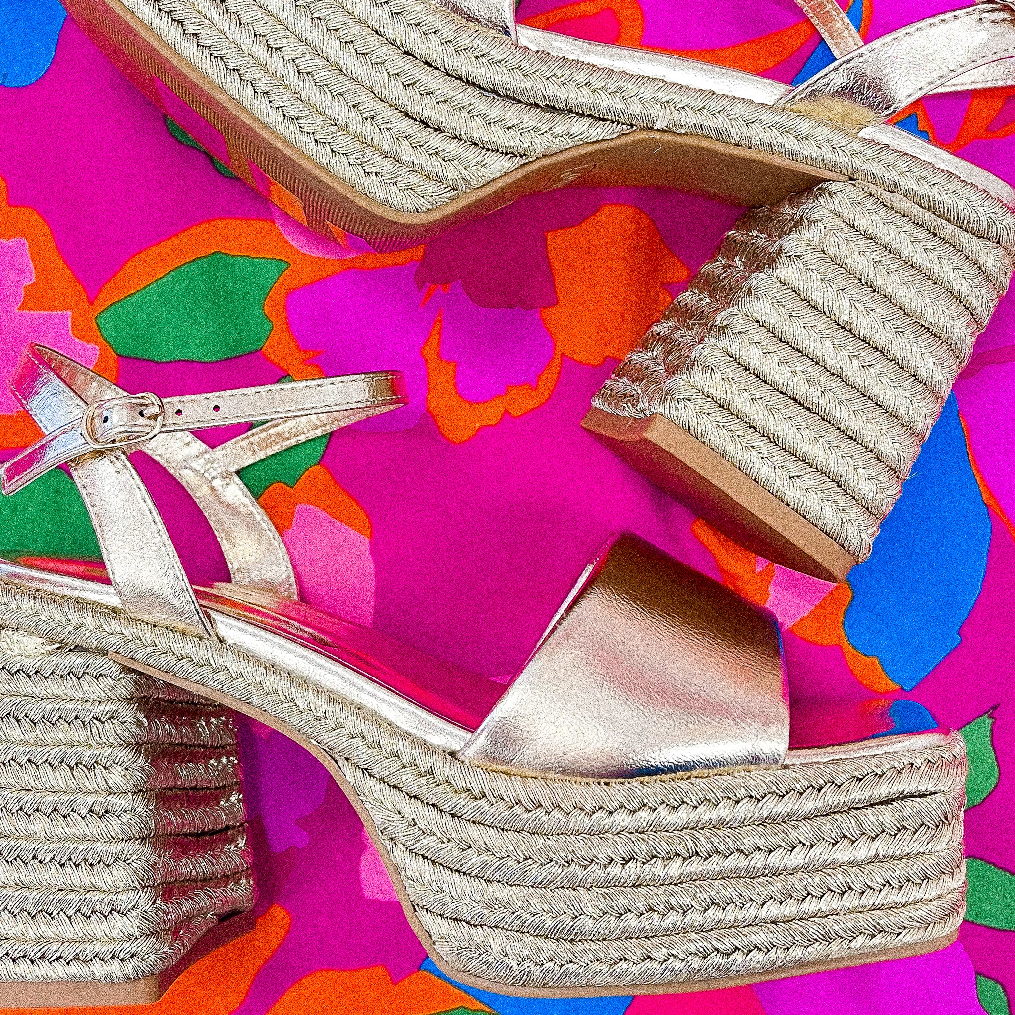 BELISE RAFFIA PLATFROM WEDGES