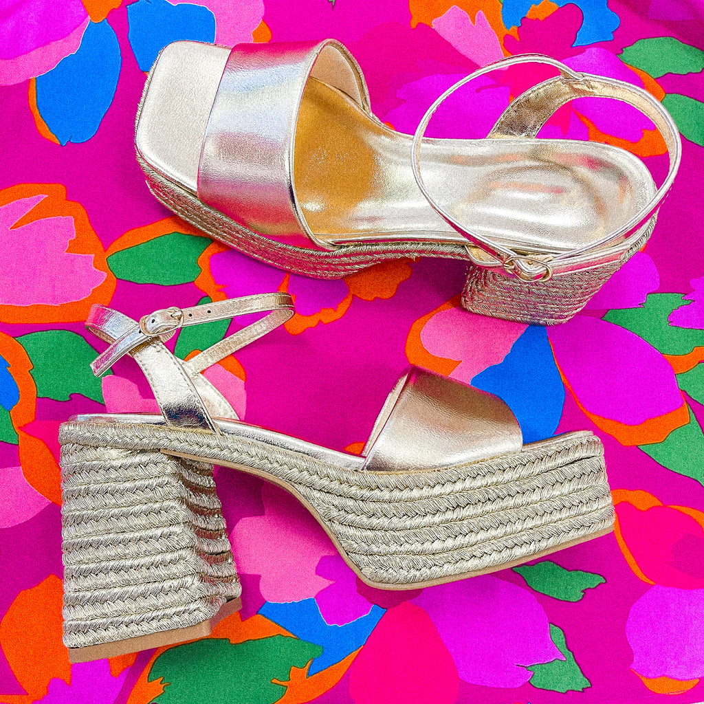 BELISE RAFFIA PLATFROM WEDGES