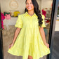 ON THE BOARDWALK TIERED BABYDOLL DRESS