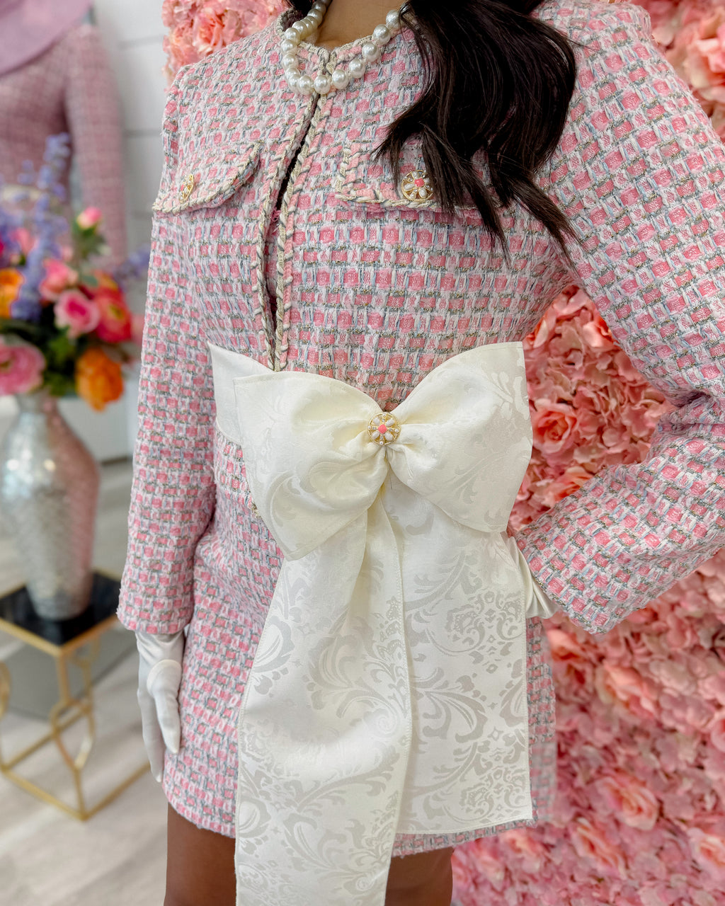 INA 31102 (DRESS + JACKET SET)