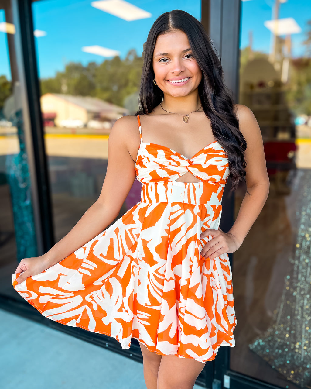 PINA COLADAS PLEASE BABYDOLL DRESS