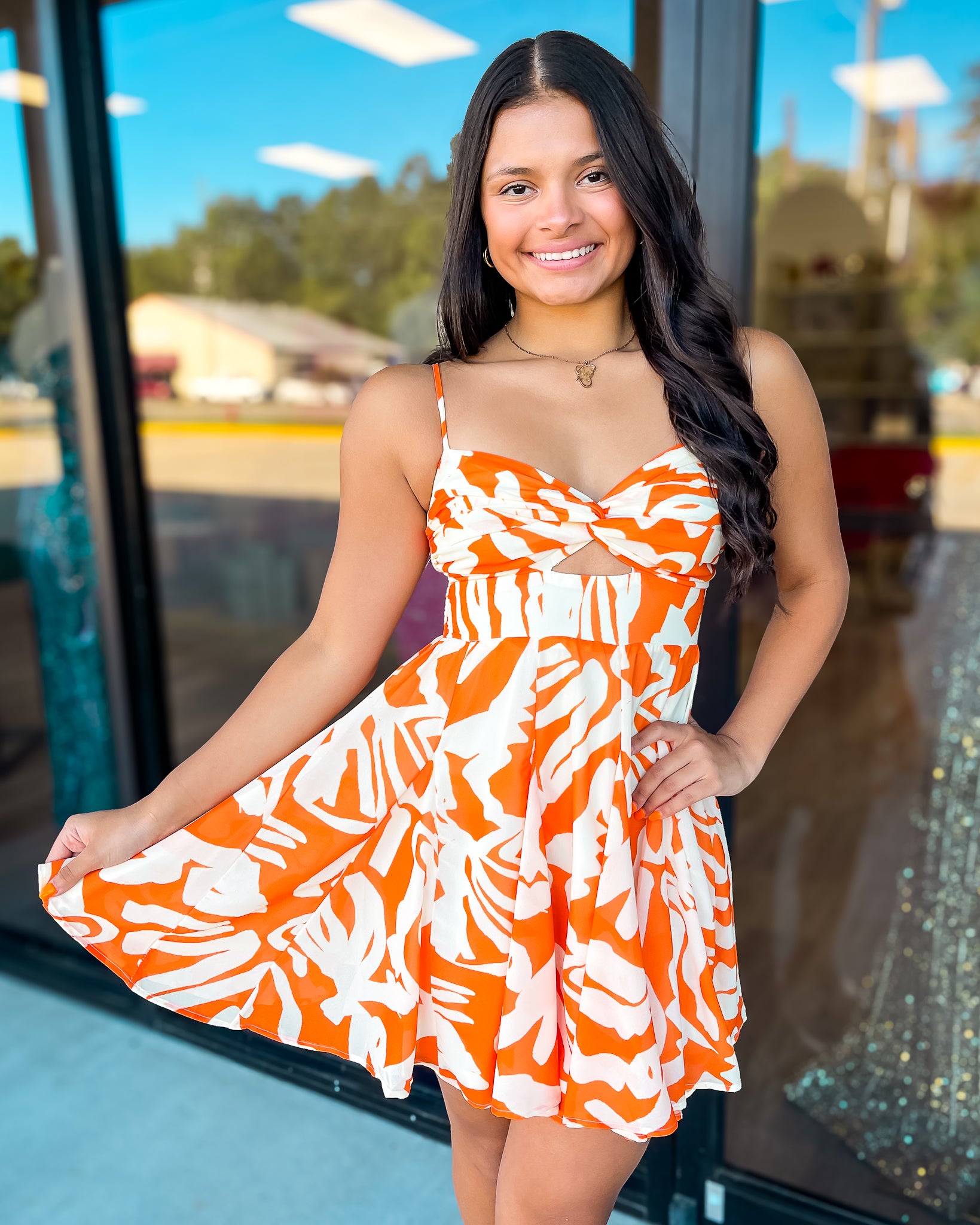 PINA COLADAS PLEASE BABYDOLL DRESS