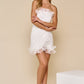 'She Said YES' Ruffle Mini Dress