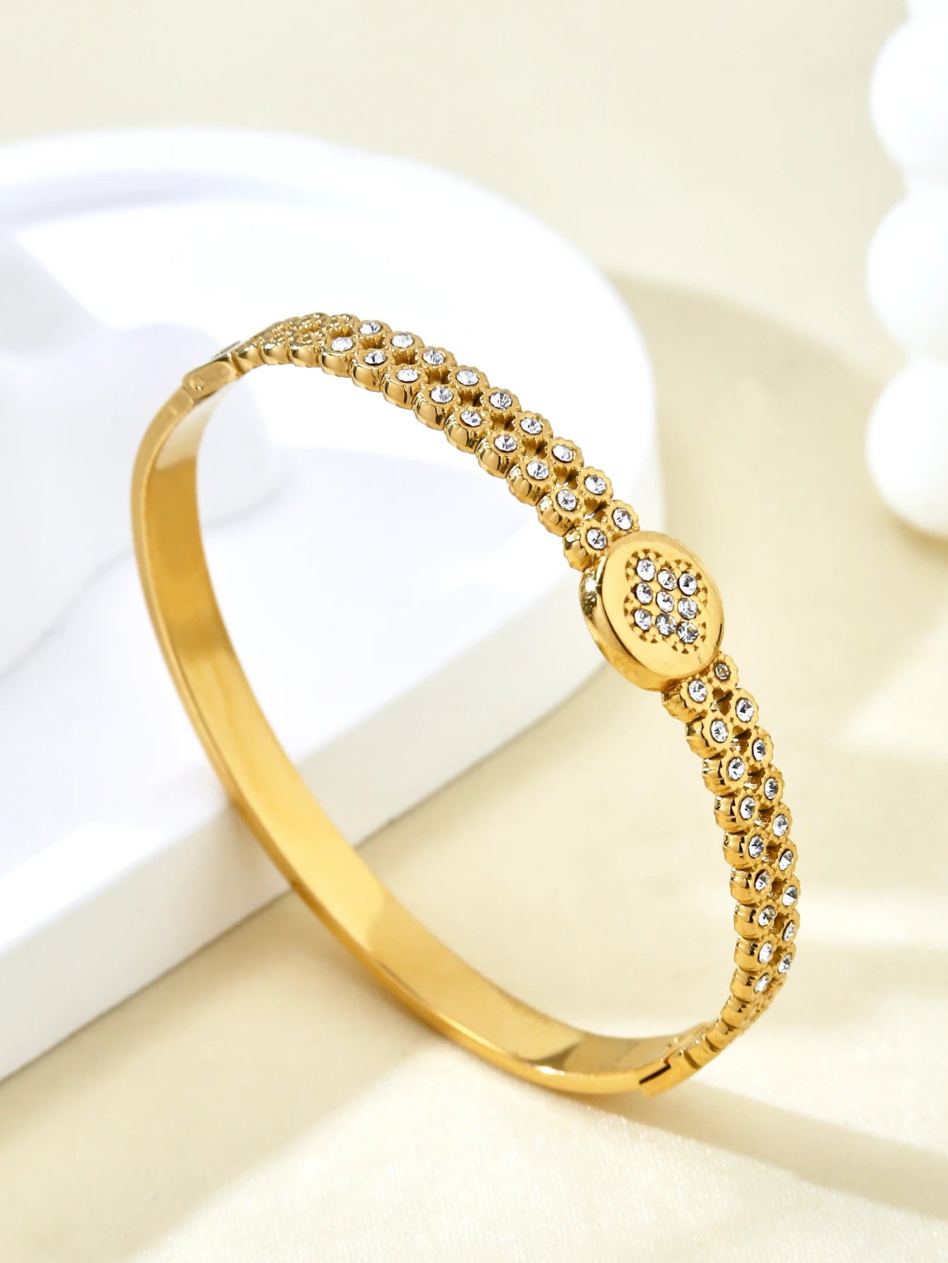 Designer Inspired Stainless Steel Cuff Bracelet