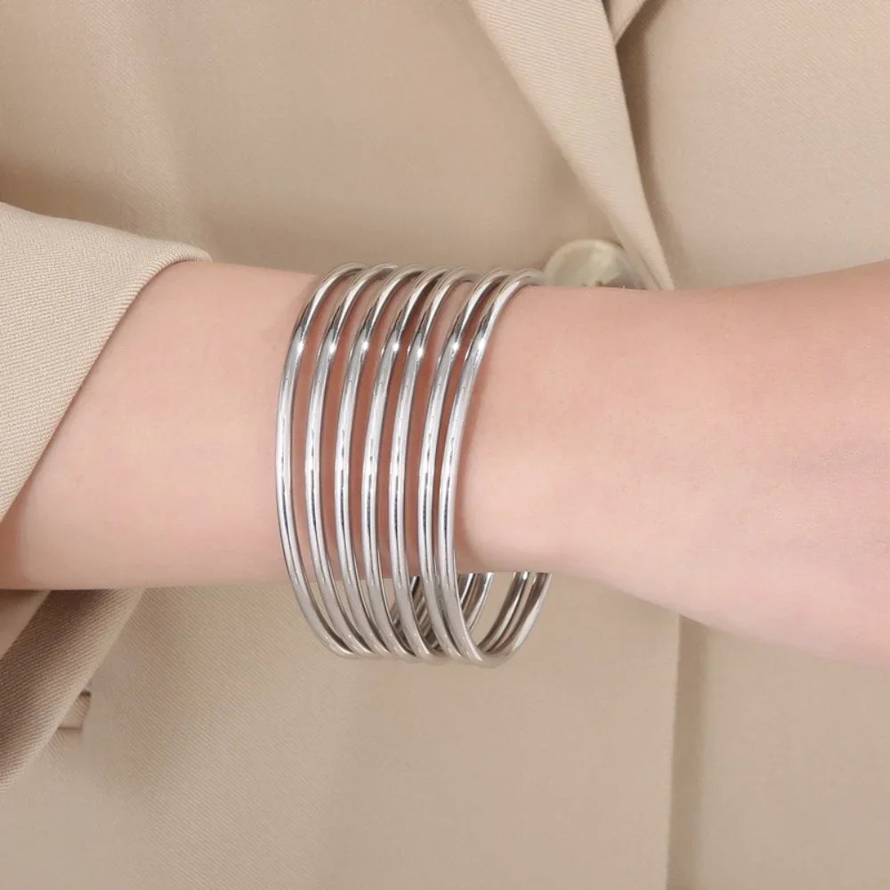 Stainless Steel Bangle Bracelets